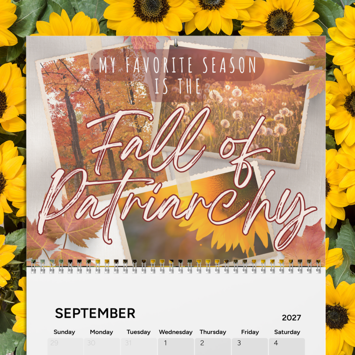 Pretty Pissed: The 2027 Feminist Calendar