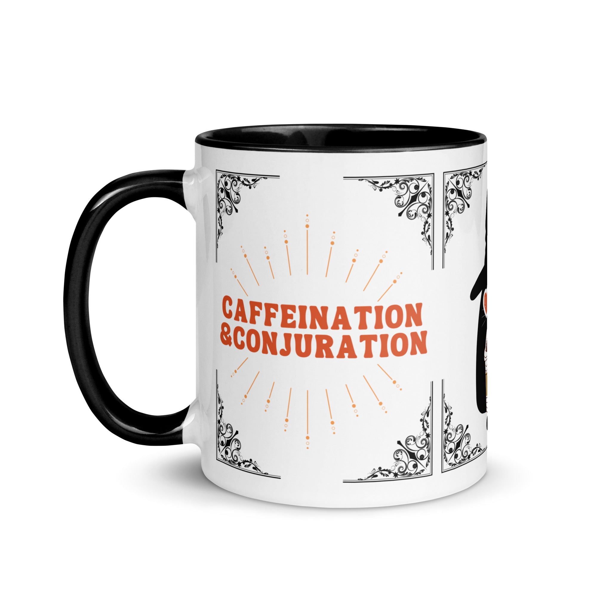 "Caffeination & Conjuration" Ceramic Mug