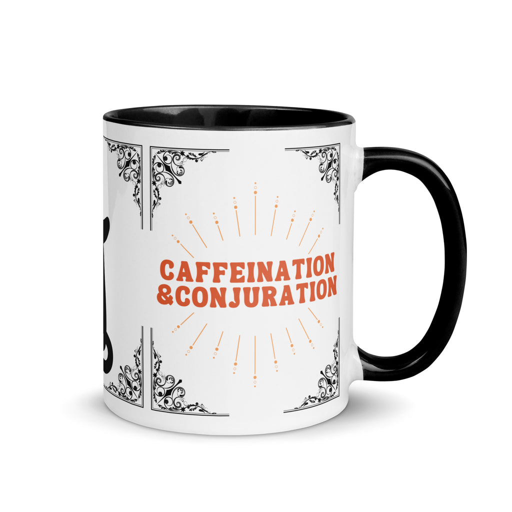 "Caffeination & Conjuration" Ceramic Mug